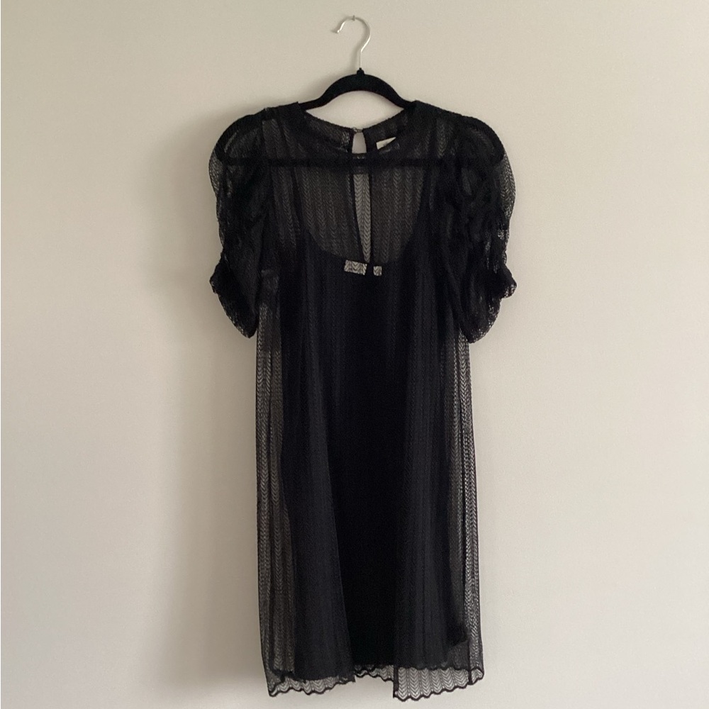 NWT Aritzia Wilfred Black Leonie Dress, Size S